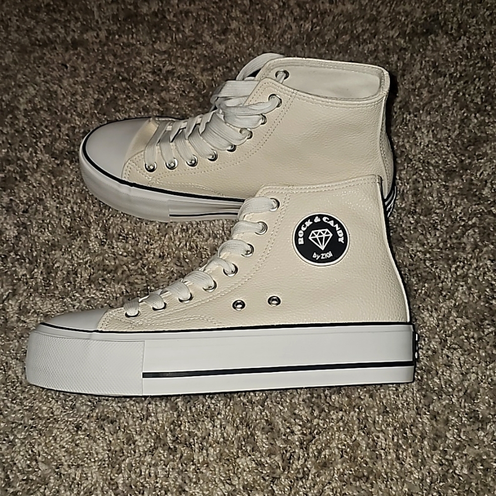 NWOB  Rock & Candy Platform Hightop Sneakers